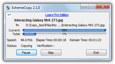 copy faster in windows 10